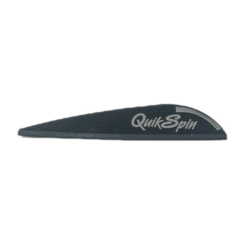 91 Count NAP Quik Spin 2.25" Premium Performance Arrow Vanes: Black