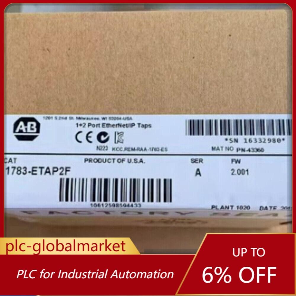 New AB 1783-ETAP2F Stratix 5950 EtherNet/IP Tap 1783ETAP2F US Free Tax