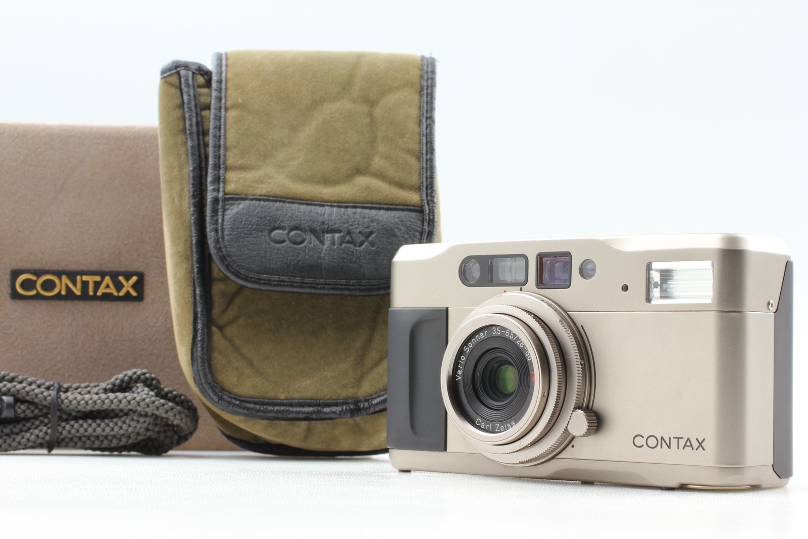 All Works [ MINT in Box ] Contax TVS Point & Shoot 35mm Film Camera From JAPAN