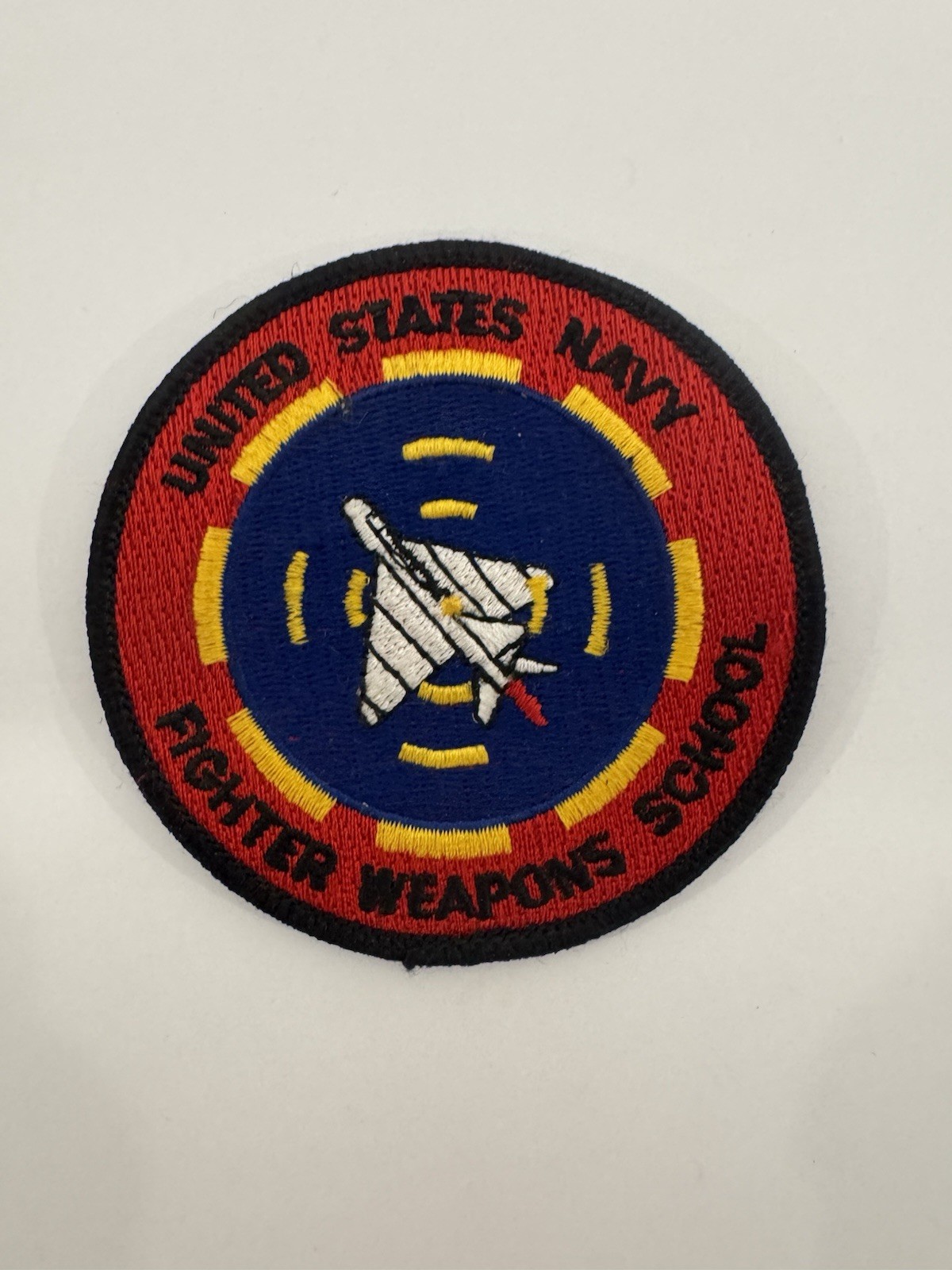 1970s US Navy Fighter Weapons School Patch Strike Fighter Tactics Instructor 3"