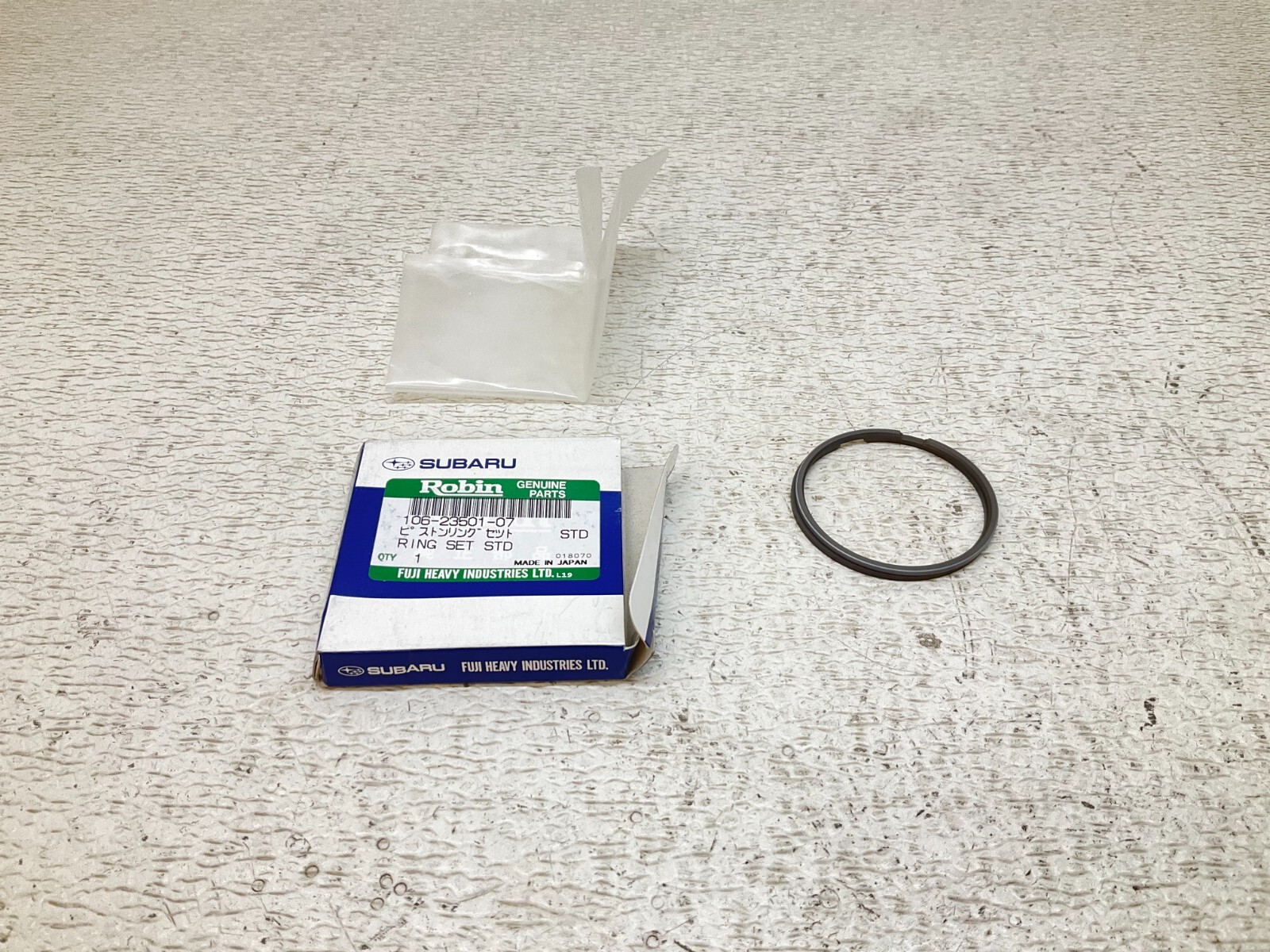Robin 106-23501-07 Ring Set STD 1062350107 New (TSC)
