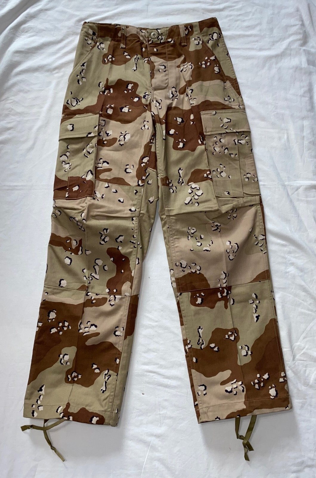 US Army Combat Trousers Pants X Small-X Short Desert 6-color Chocolate Chip Camo