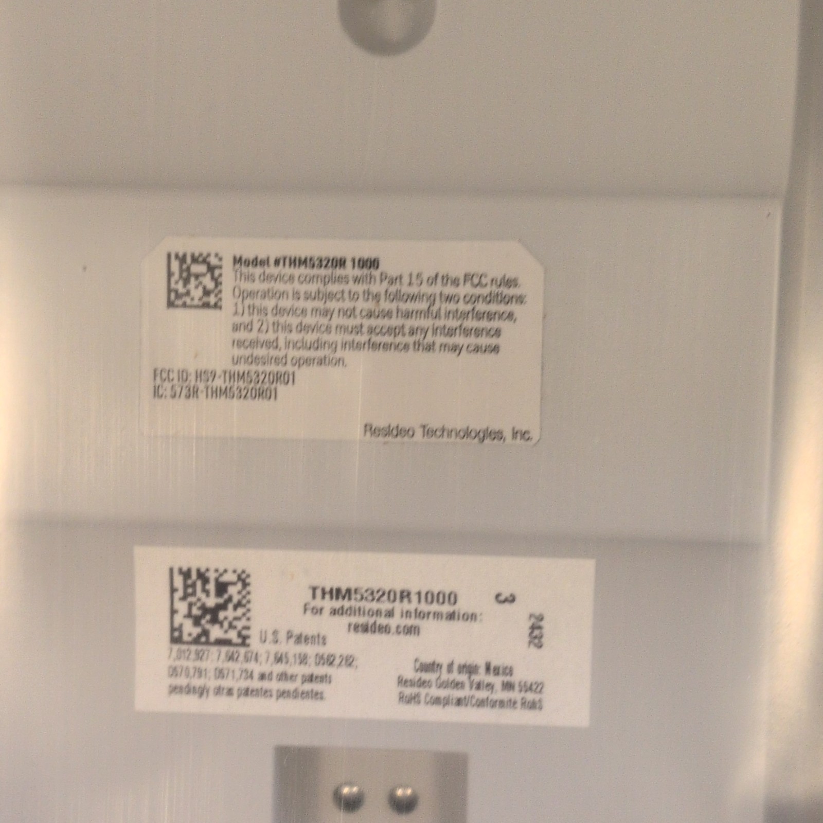 Honeywell Home Wireless Non-Programmable Thermostat Kit w/ Return Air Sensor