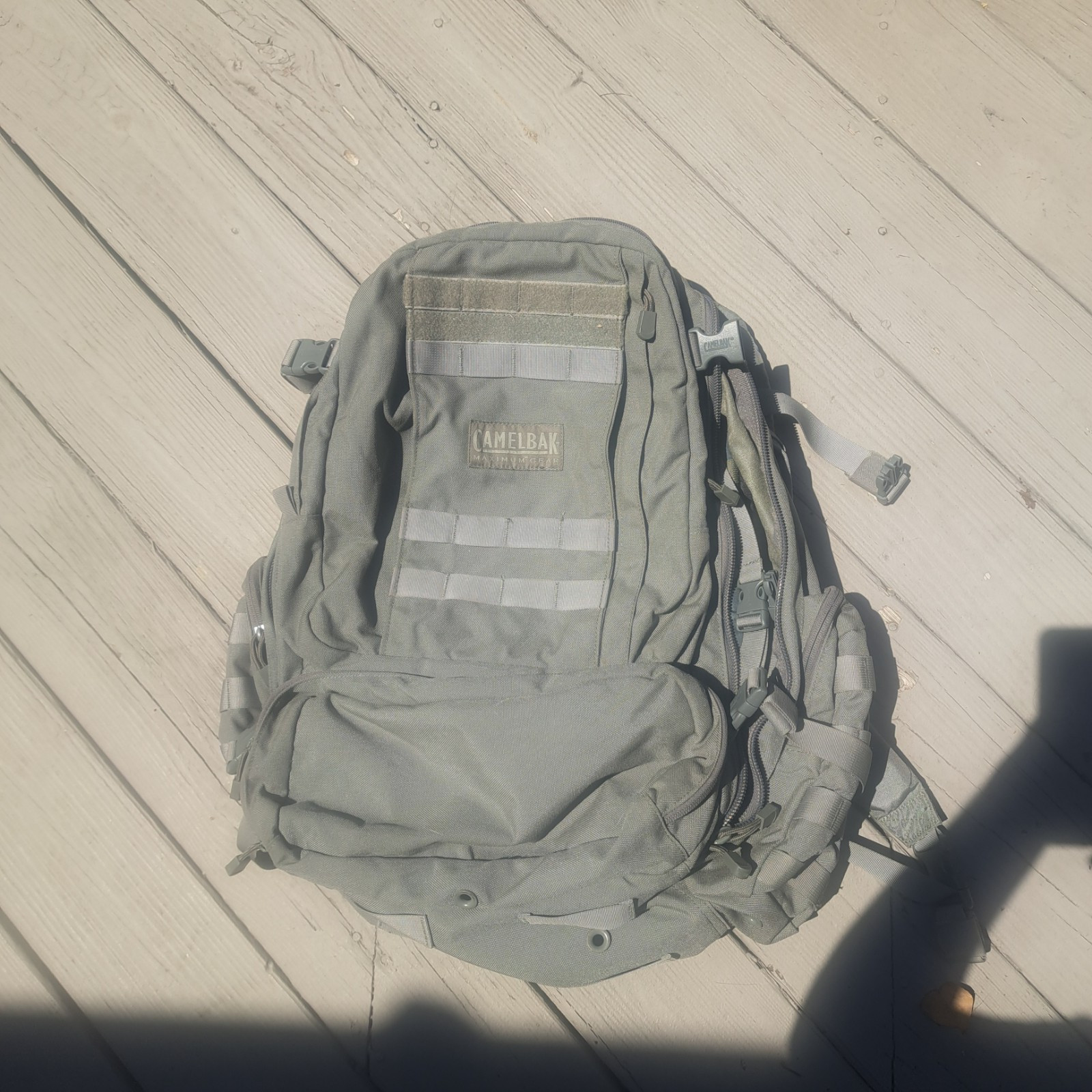 Camelbak Maximum Gear BFM Large Tactical Backpack Gray Hiking