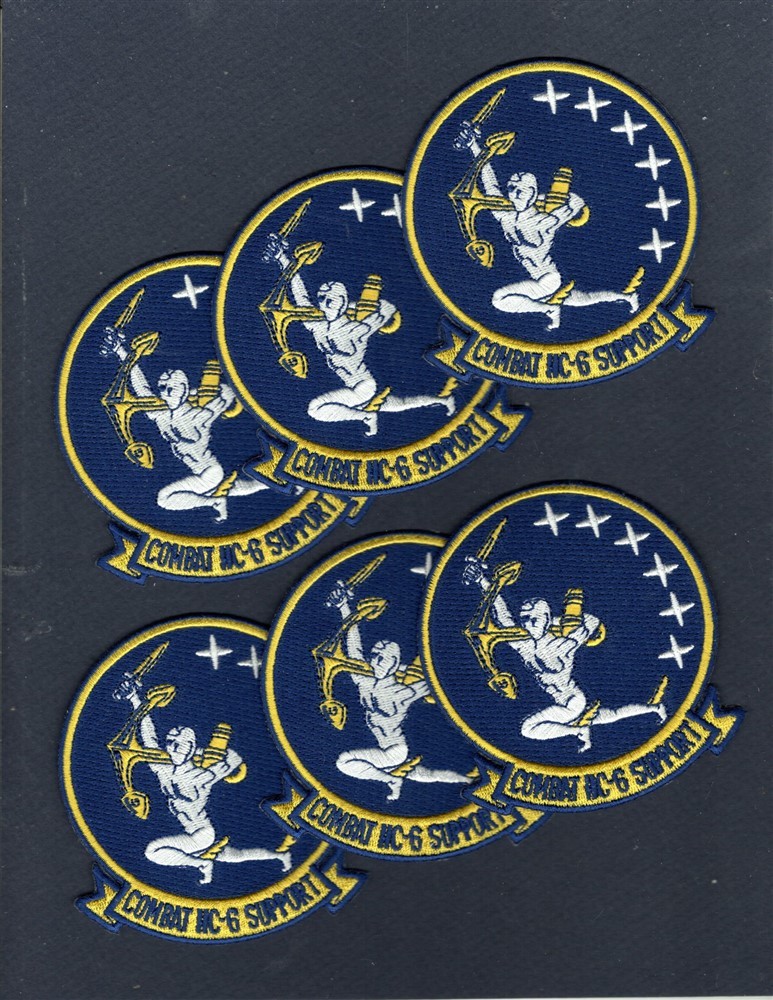 Dealer Lot HC-6 CHARGERS US NAVY CH-46 Sea Knight Squadron Patch Set of 6