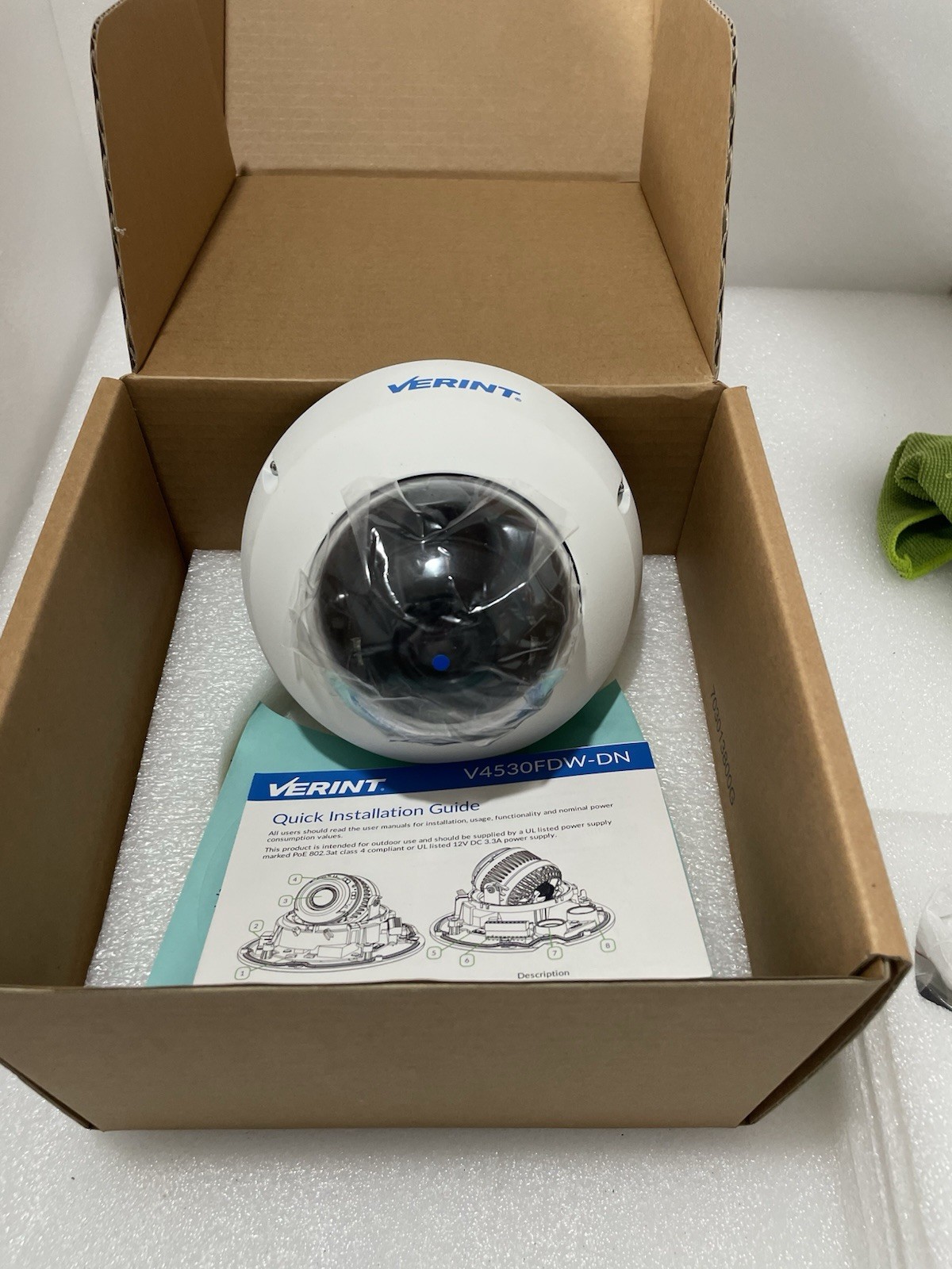 Verint V4530FDW-DN Fixed Dome IP Camera 70-300-6452 New!