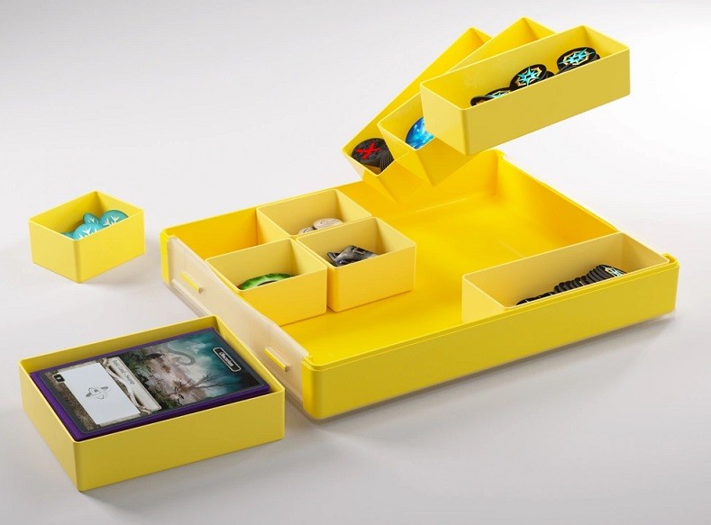 Gamegenic Token Silo (Yellow) - Modular Token Storage Container