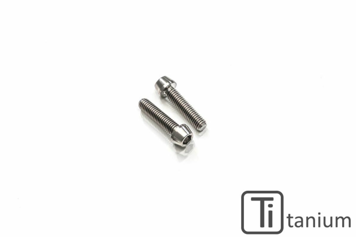 FRONT SPROCKET COVER SCREWS M6X16 2PCS TITANIUM CNC RACING FOR DUCATI 1198 SP 20