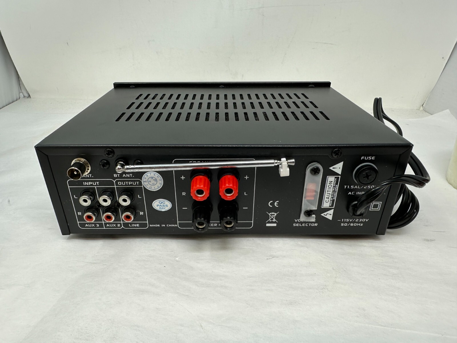 New Open Box Pyle PDA5BU 2 Channel 200-Watt Receiver Fast Free Shipping!