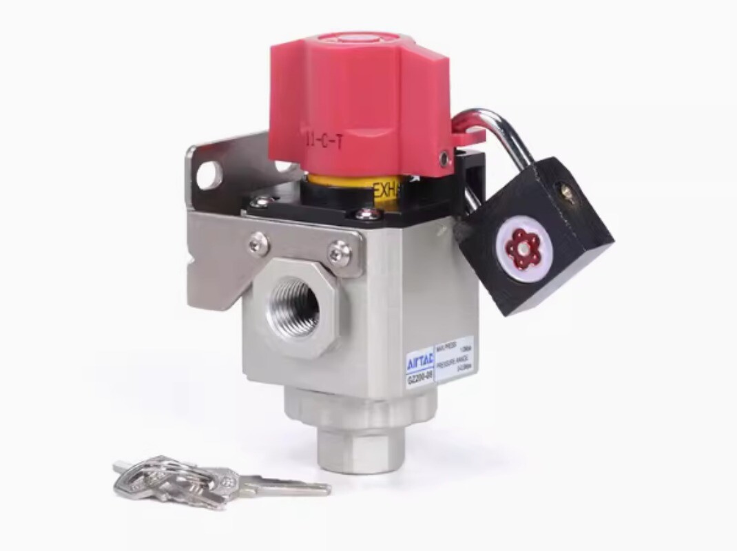 1pcs AirTAC GZ300-08 GZ300-10 GZ300-15 Safety Shutoff Valve   New