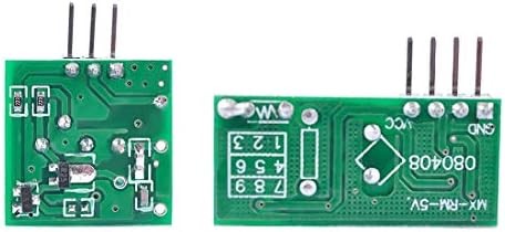5 Sets 433M Transmitter + Receiver Kit High Frequency Super Regenerative Transce