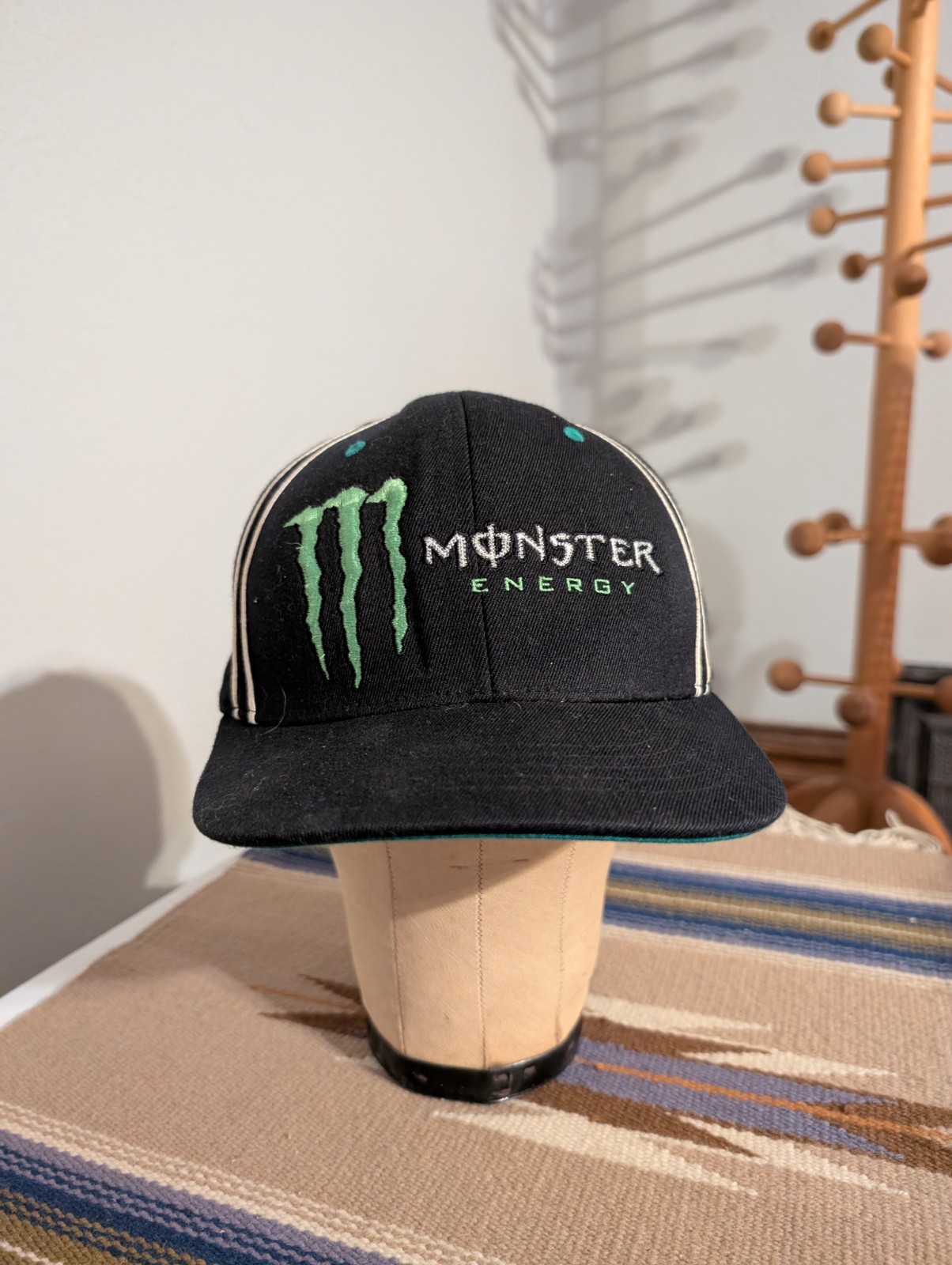 Vintage Y2k ONE INDUSTRIES FLEX FIT HAT MONSTER TEAM SMALL / MEDIUM