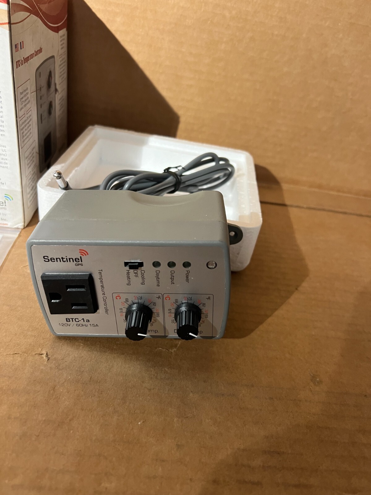 Sentinel GPS BTC-1a WM Basic Wall Mount Temperature Controller