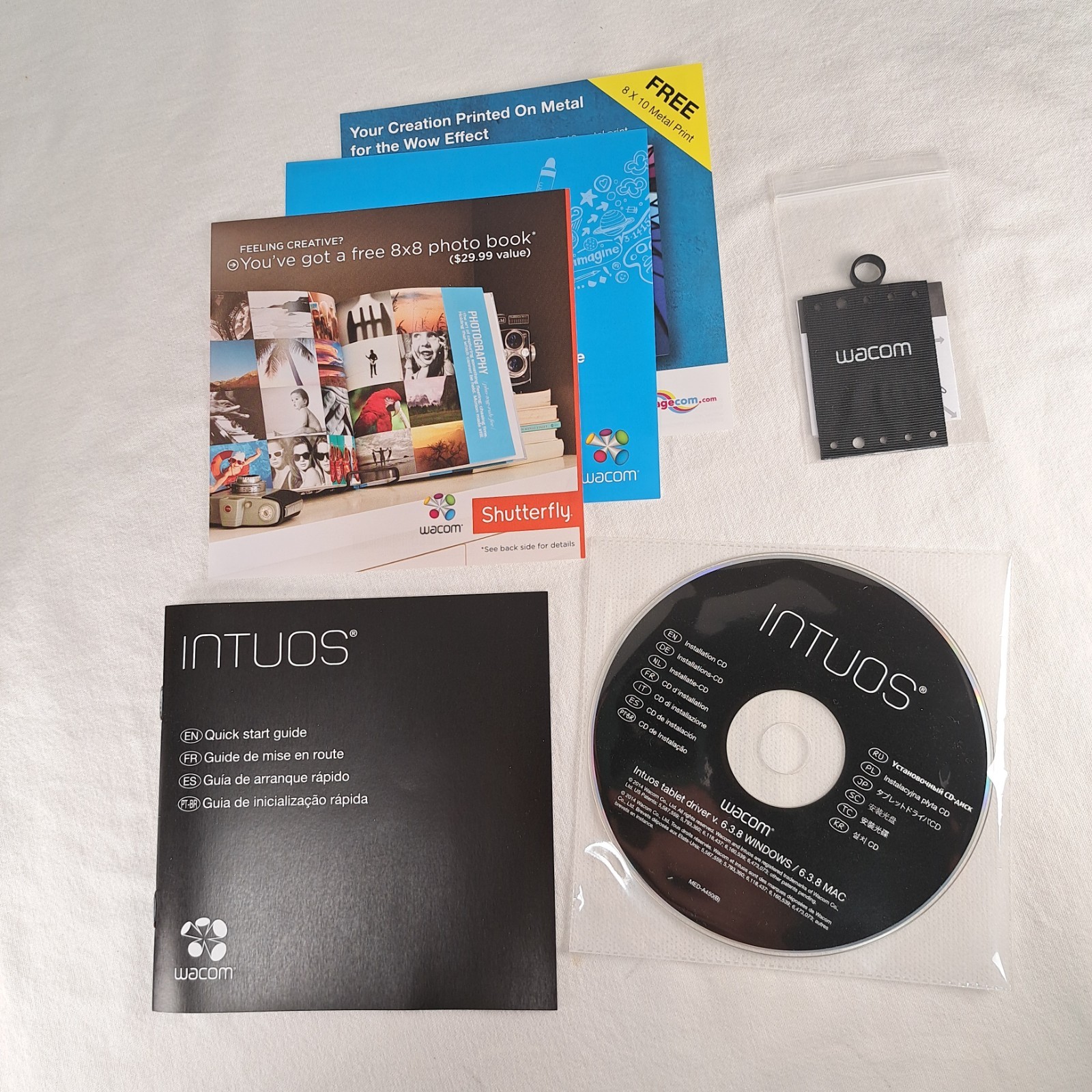 Wacom Intuos CTH-680 Medium Creative Pen & Touch Tablet