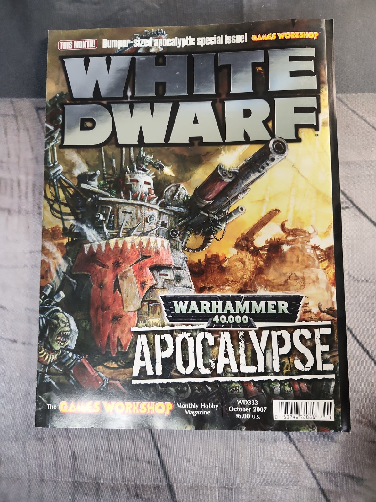 White Dwarf Magazine Lot Issues 330-339