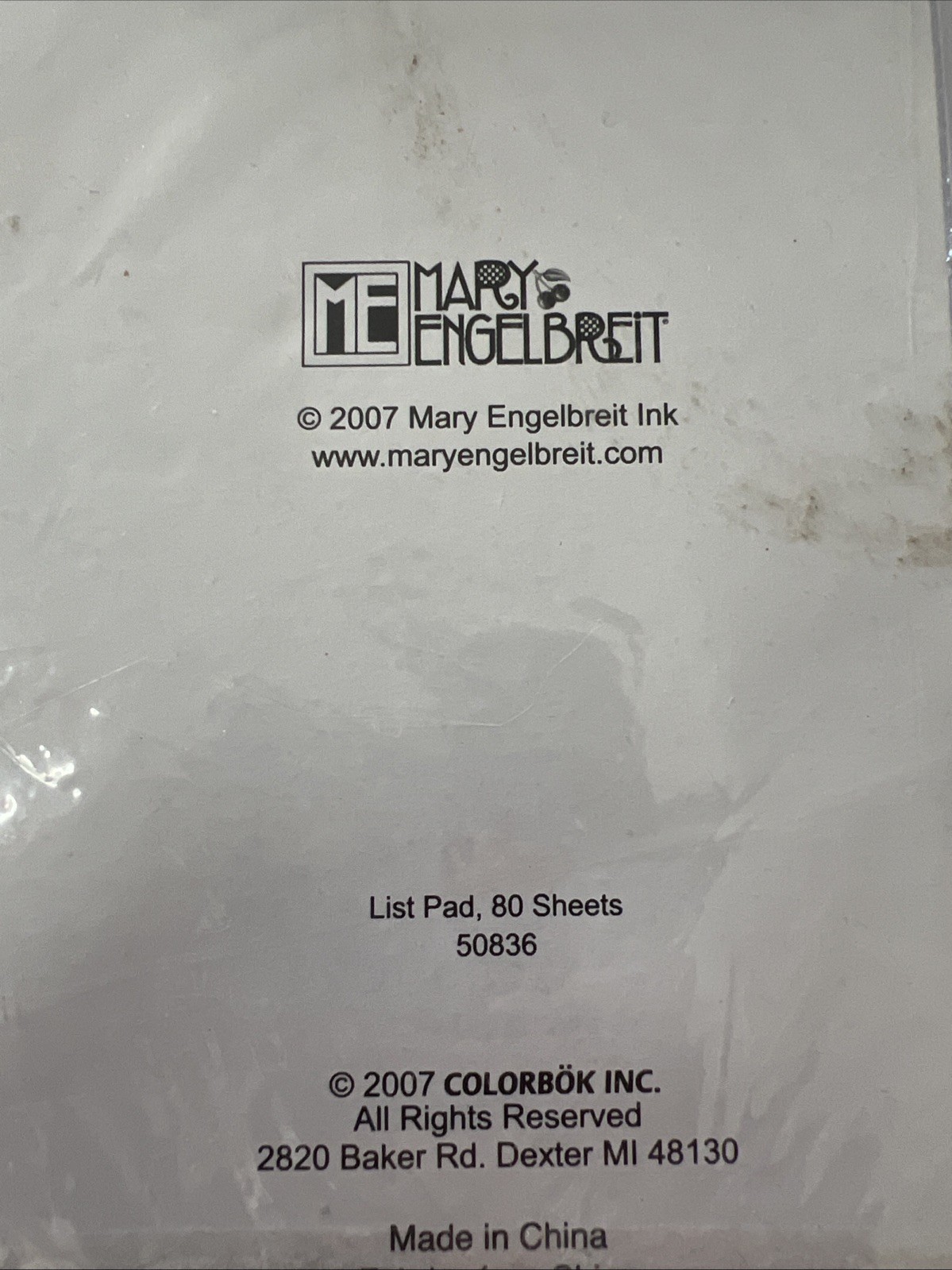 Mary Engelbreit To Imagine Is Everything List Pad