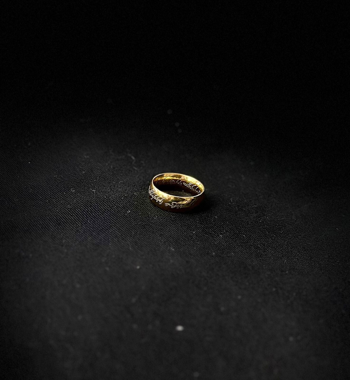 Fashion Men's Lord of the Rings The One Ring Lotr Stainless Steel Ring Size 6-12