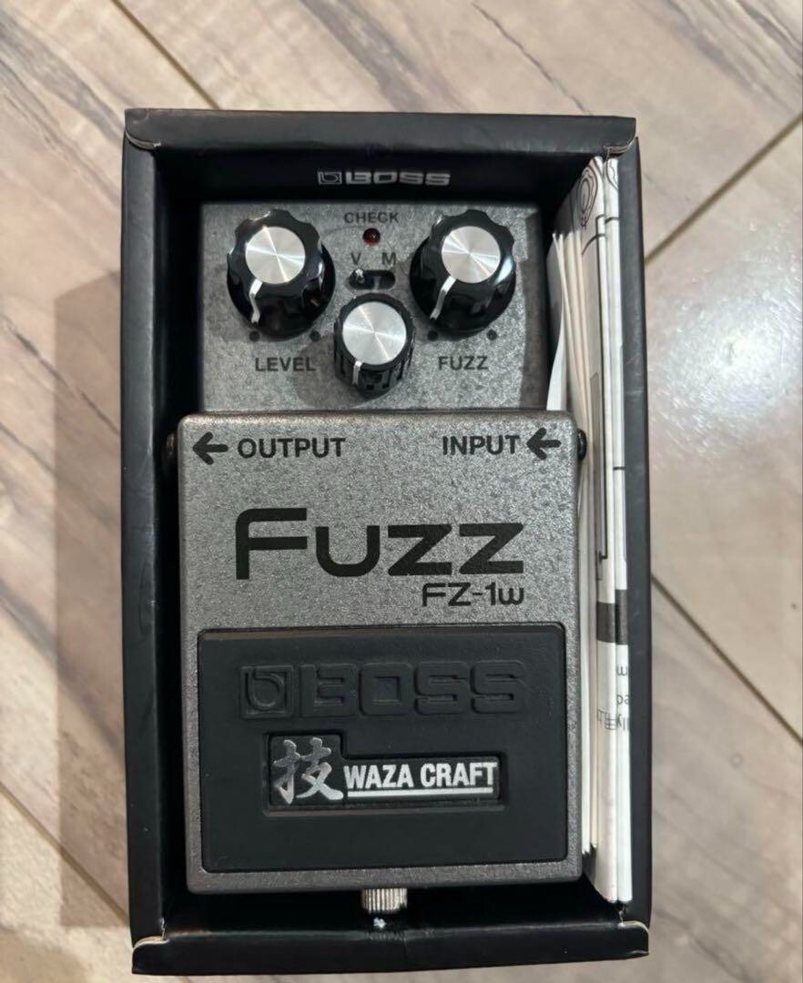 Boss FZ-1W Fuzz Waza Craft Guitar Effects Pedal Compact Vintage Sound Recording