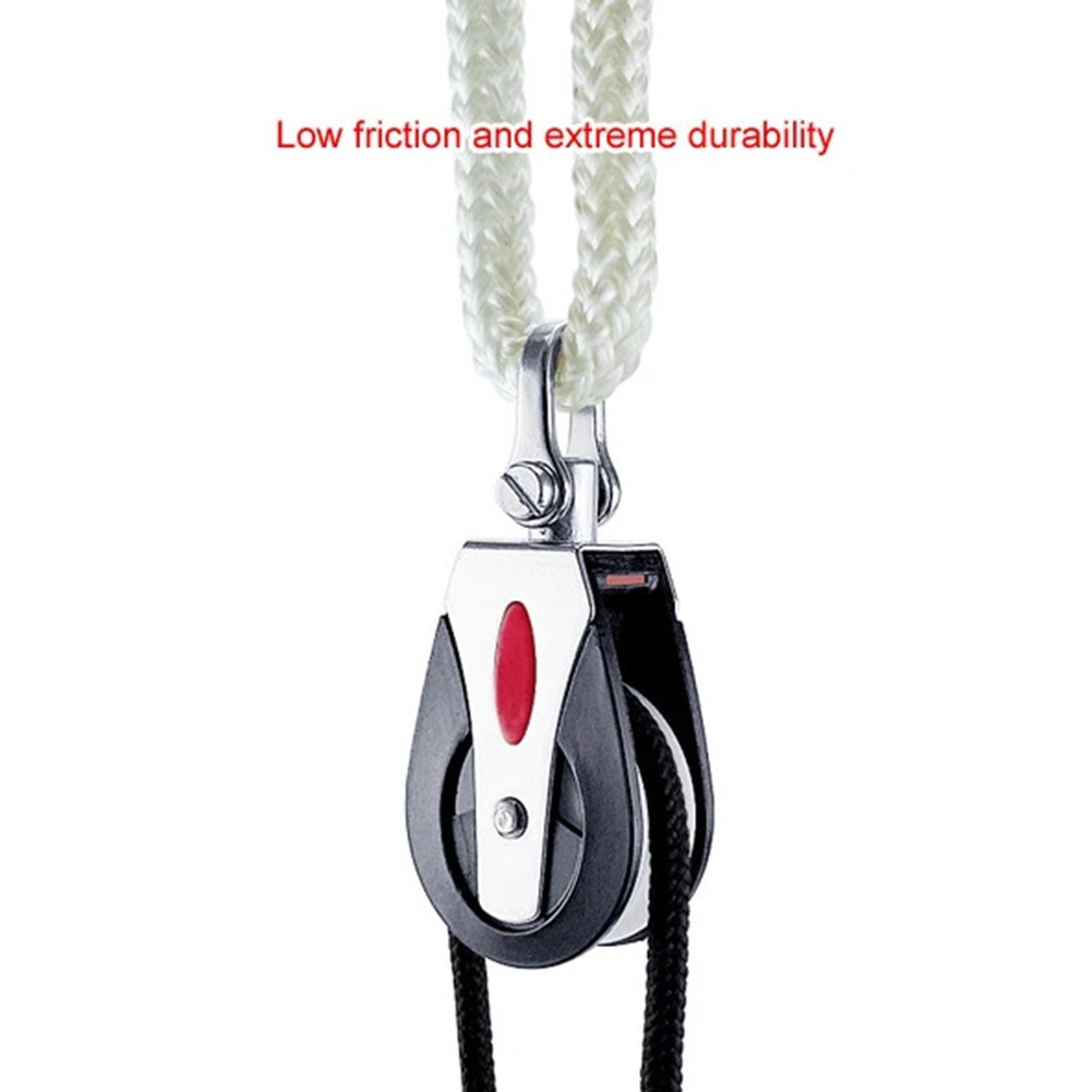 Efficient Single Pulley for 1500Lbs Load Capacity in Sailboat Applications