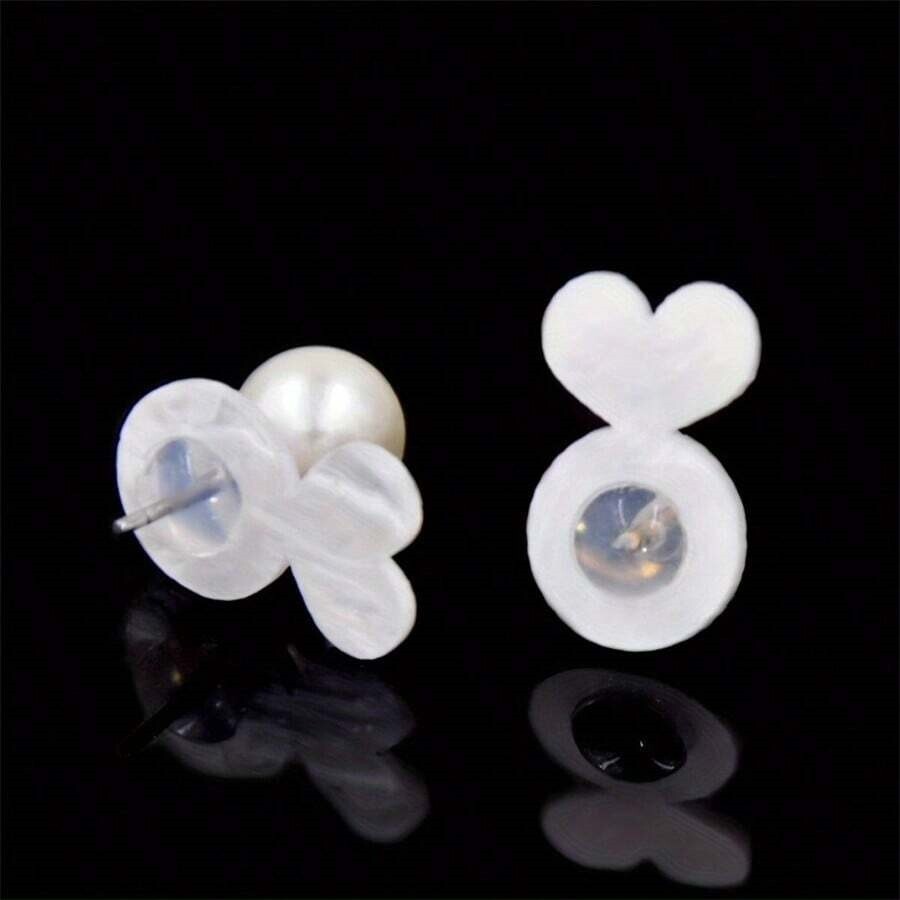 10Pcs Earring Lifter Backs Replacements Rubber Earring Backs for Droopy Ears