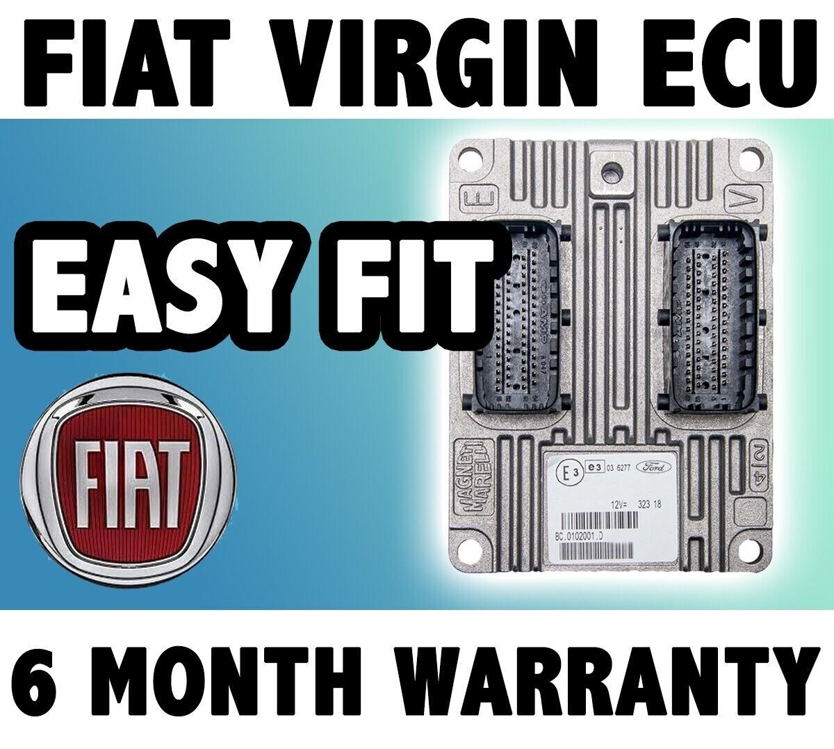 51847332 5SF9.MS  RESET FIAT 500 ECU EASY FIT WARRANTY 1.2 VIRGIN PLUG & PLAY