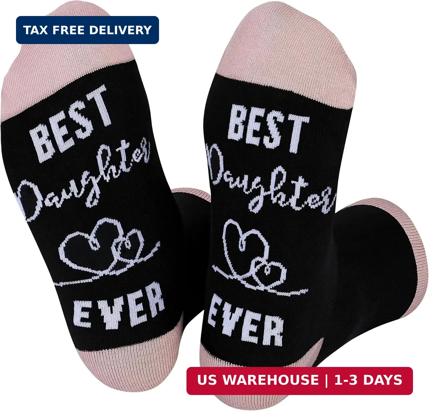 Nucinzua Mothers Day Socks Gifts for Women,Fathers Day Socks Gifts For Men Dad,S