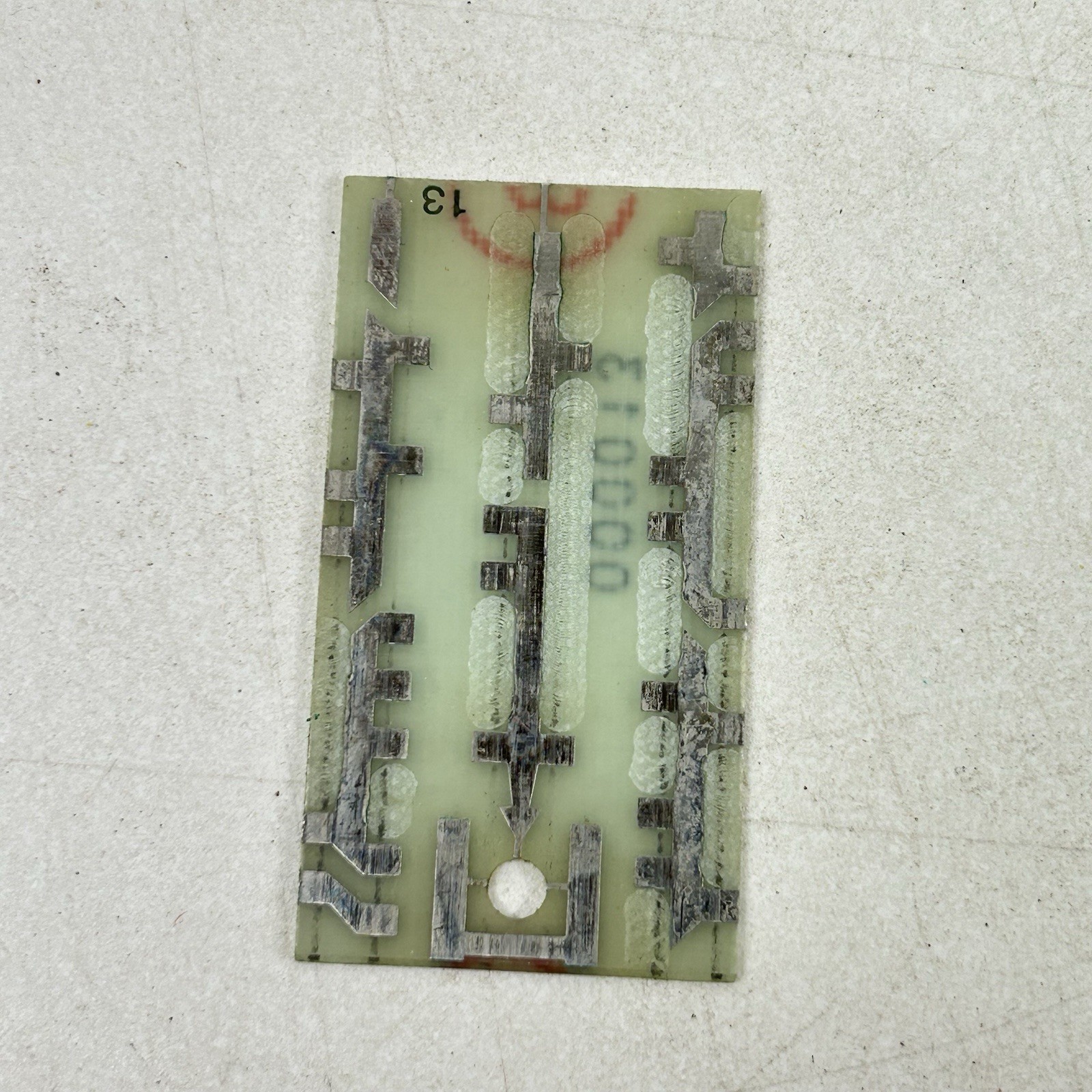 Vintage PCB key Electronic Access Key Keychain Building Office Computer Access 2