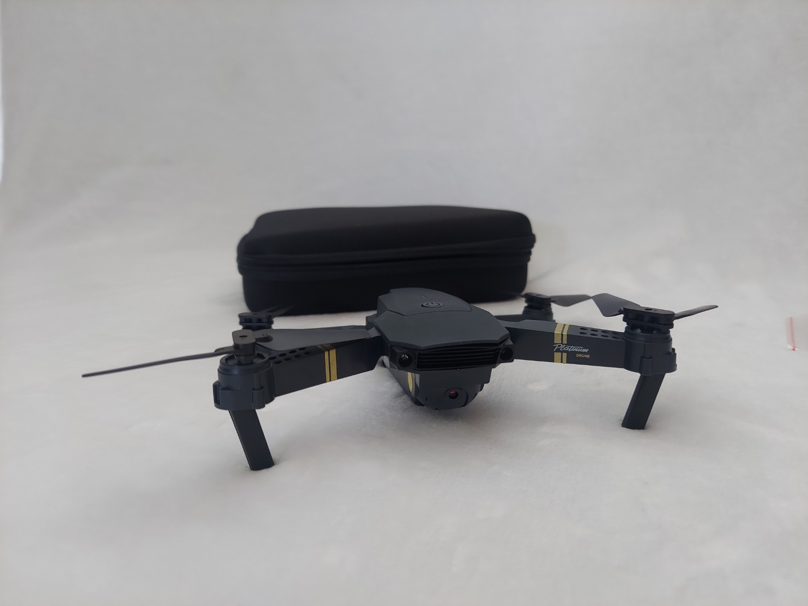 Platinum DRONE 5" Mini Quad Copter Complete Controller Case Extras Works 2.4 Ghz