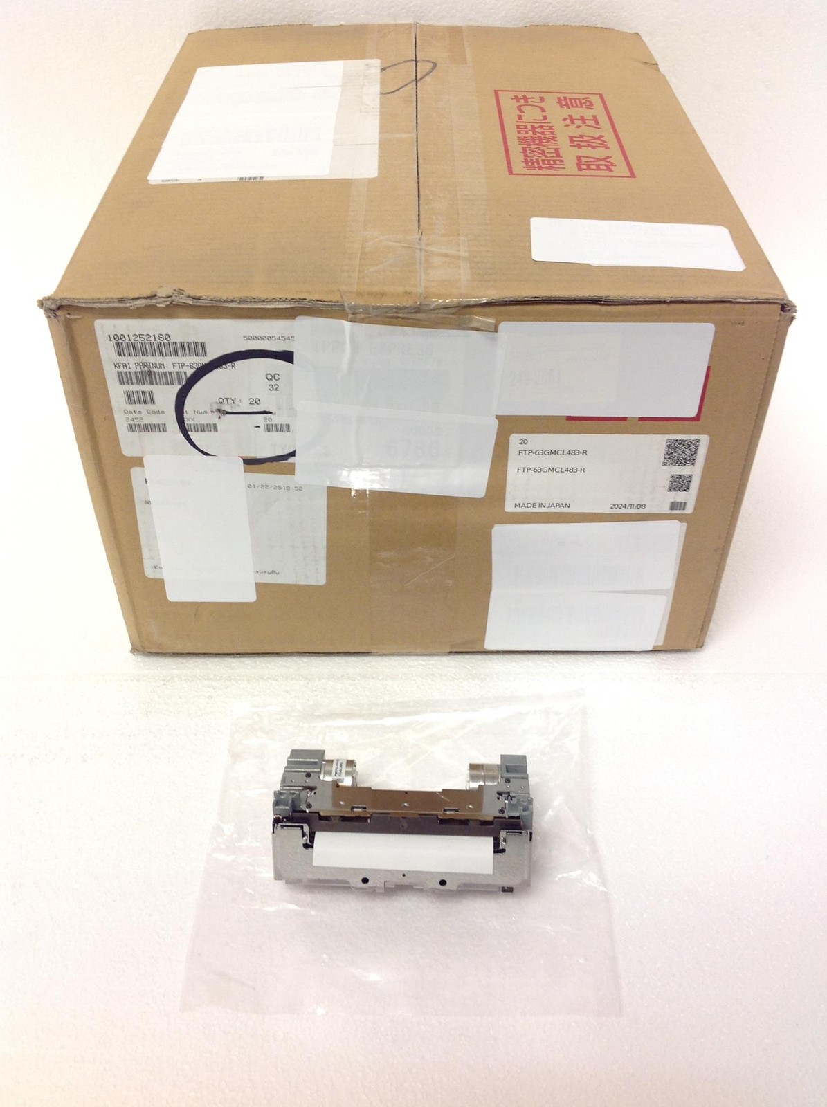 NEW Box with 20 KFAI FTP-63GMCL483 Thermal Printer Mechanism FREE SHIPPING