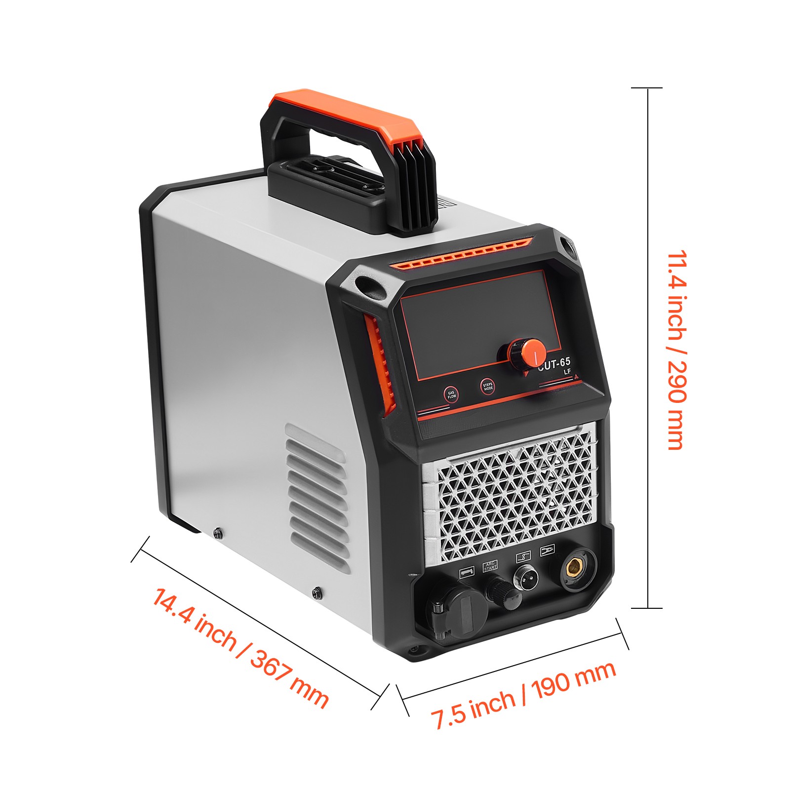Uimoso 65A Plasma Cutter with Non-Touch Pilot Arc and Low-Frequency Operation