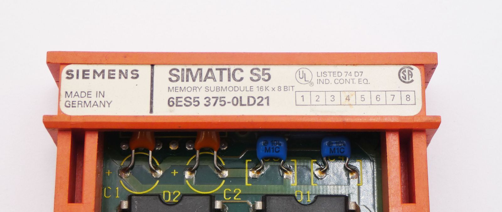 Siemens SIMATIC S5 6ES5375-0LD21 E-Stand: 04 RAM 16k x 8 Bit Memory Module -used-