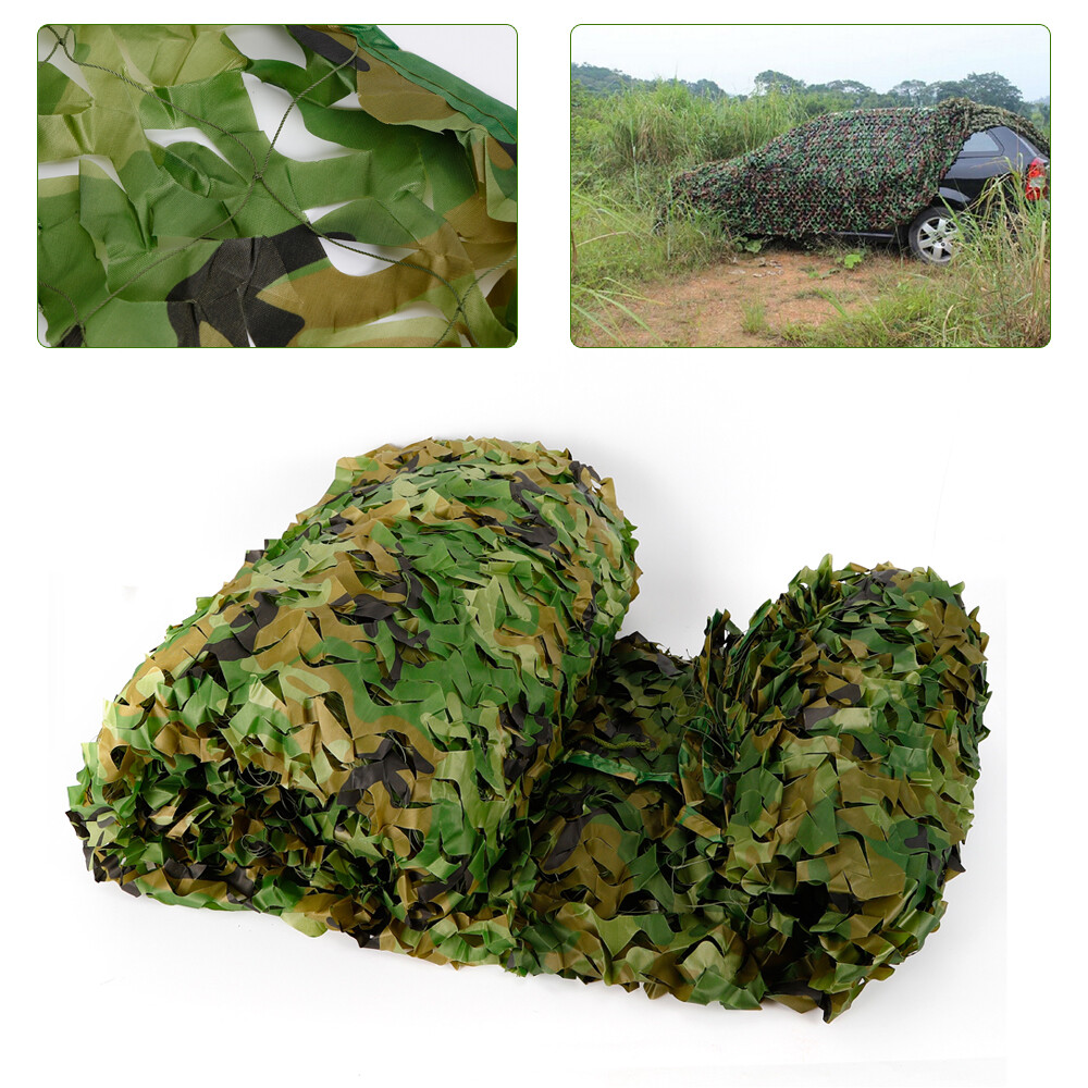 26 X 26 Camouflage Netting Ft Camo Net Woodland Net For Military Camping Hunting