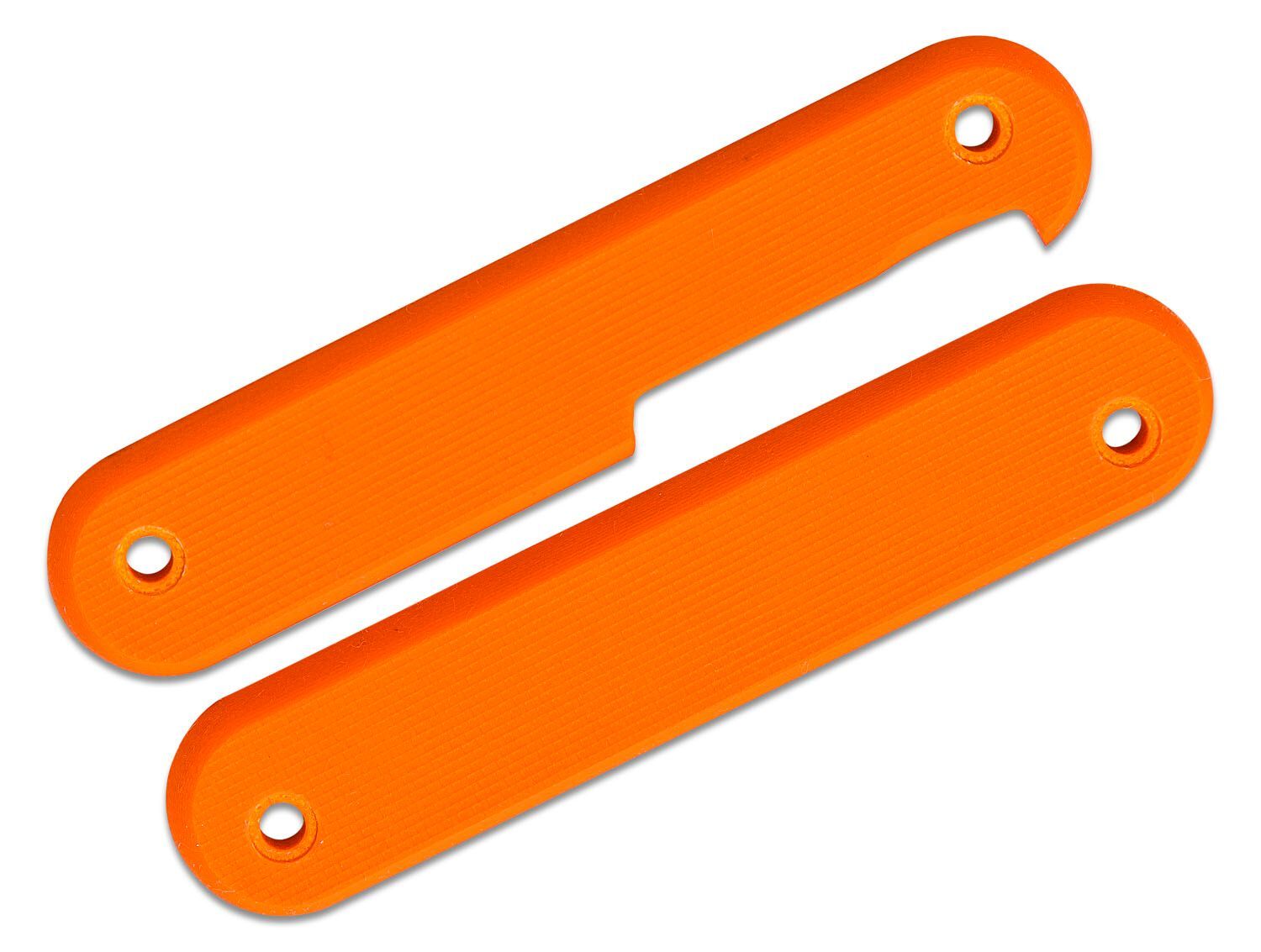 MKM-Maniago Knife Makers Malga Scales Two Spare Screws Orange G-10 Construction