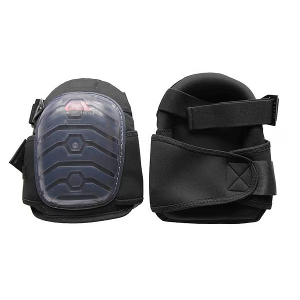 Knee Pad, Non-skid, Foam Pad, Plastic Cap, Hook-and-Loop, Quick Release Closure,