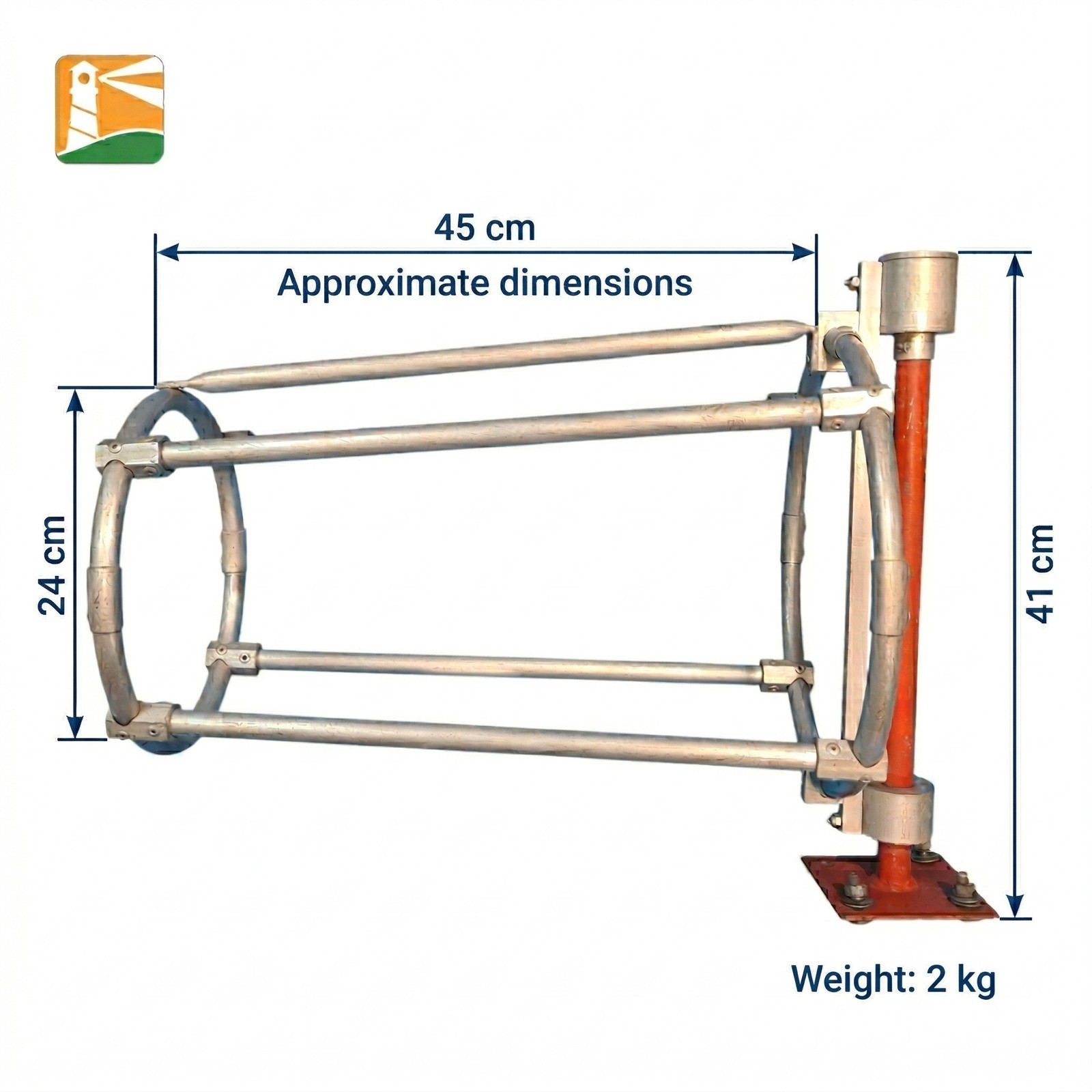 Professional Windsock Mouting Frame for holding Windsock. Heavy Duty.