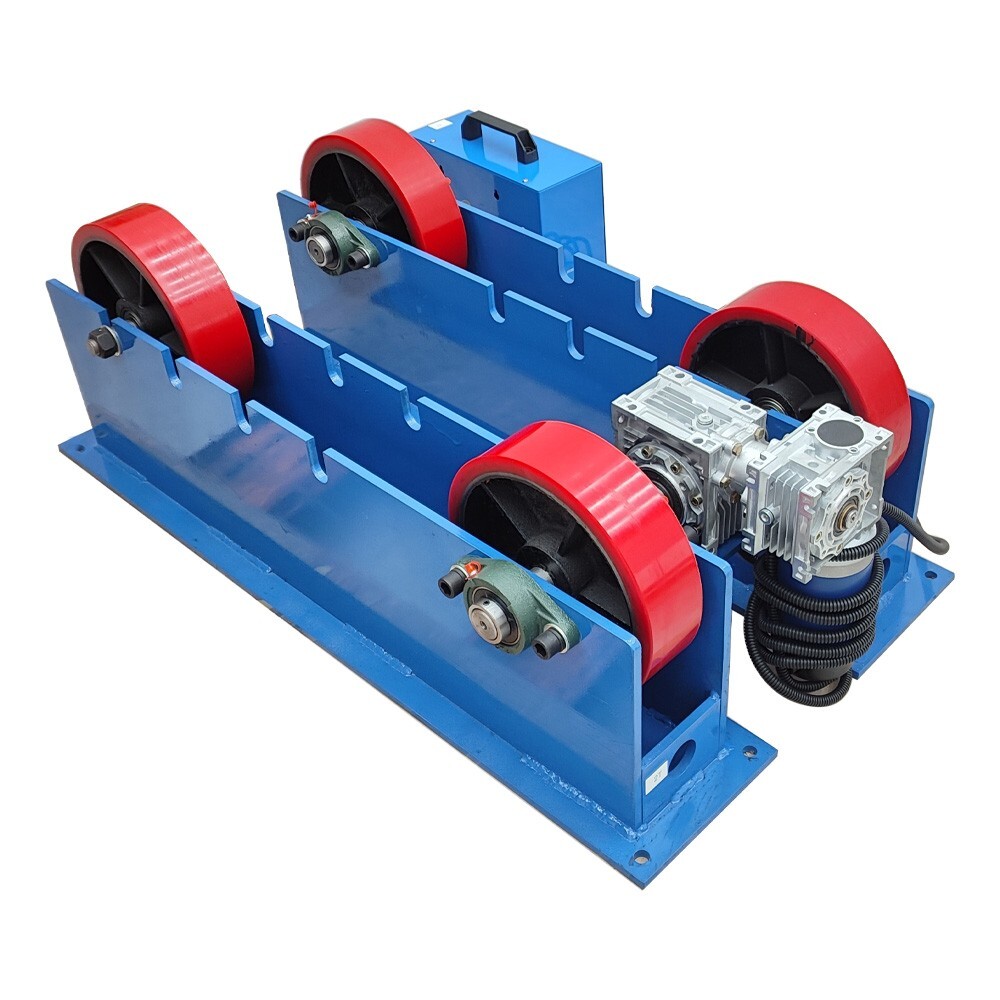 4400LB Adjustable Linkage Roller Welding Support Welding Tank Turning Rolls 110V