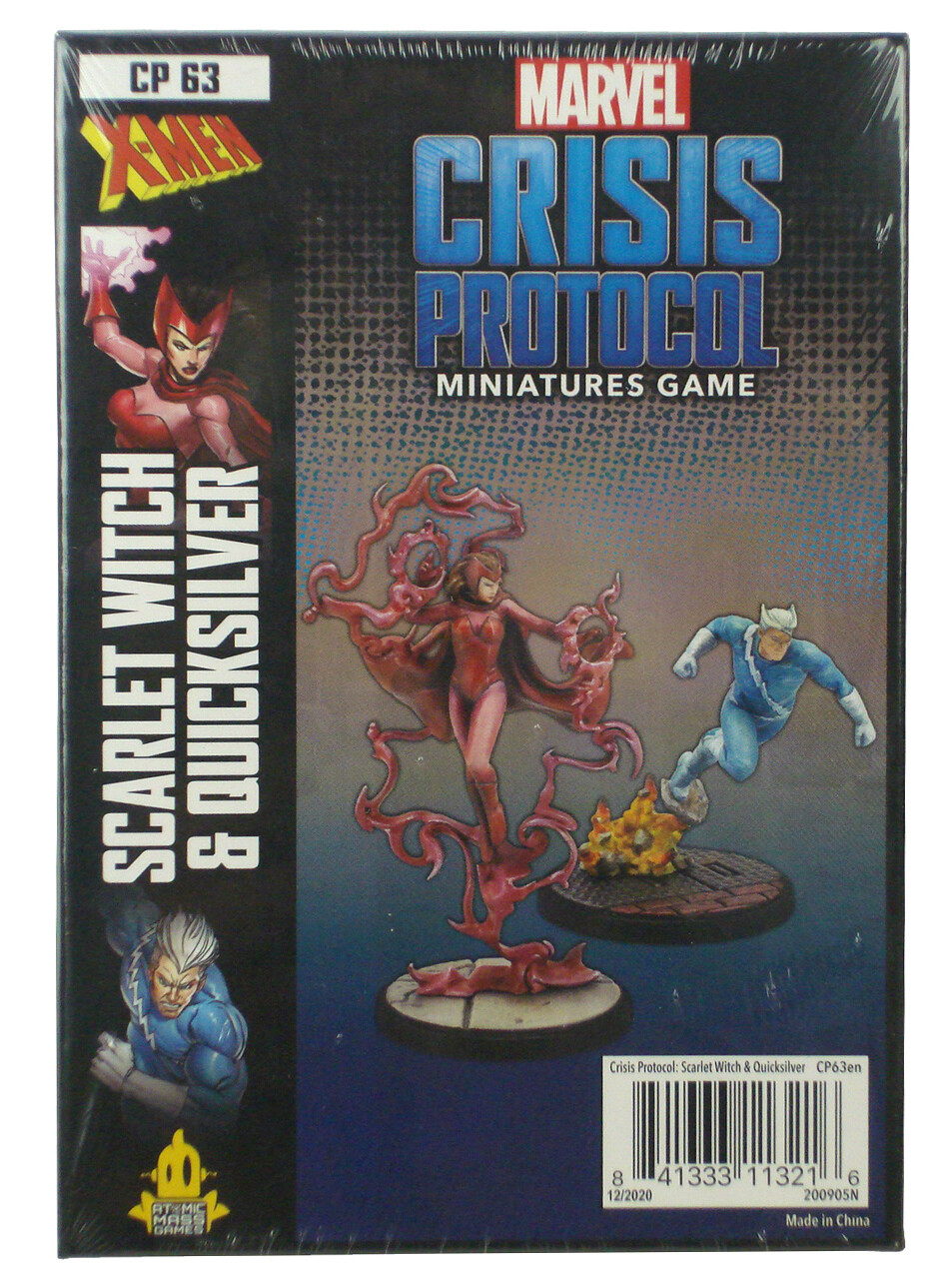 Marvel Crisis Protocol Scarlet Witch & Quicksilver Character Pack Miniature Game