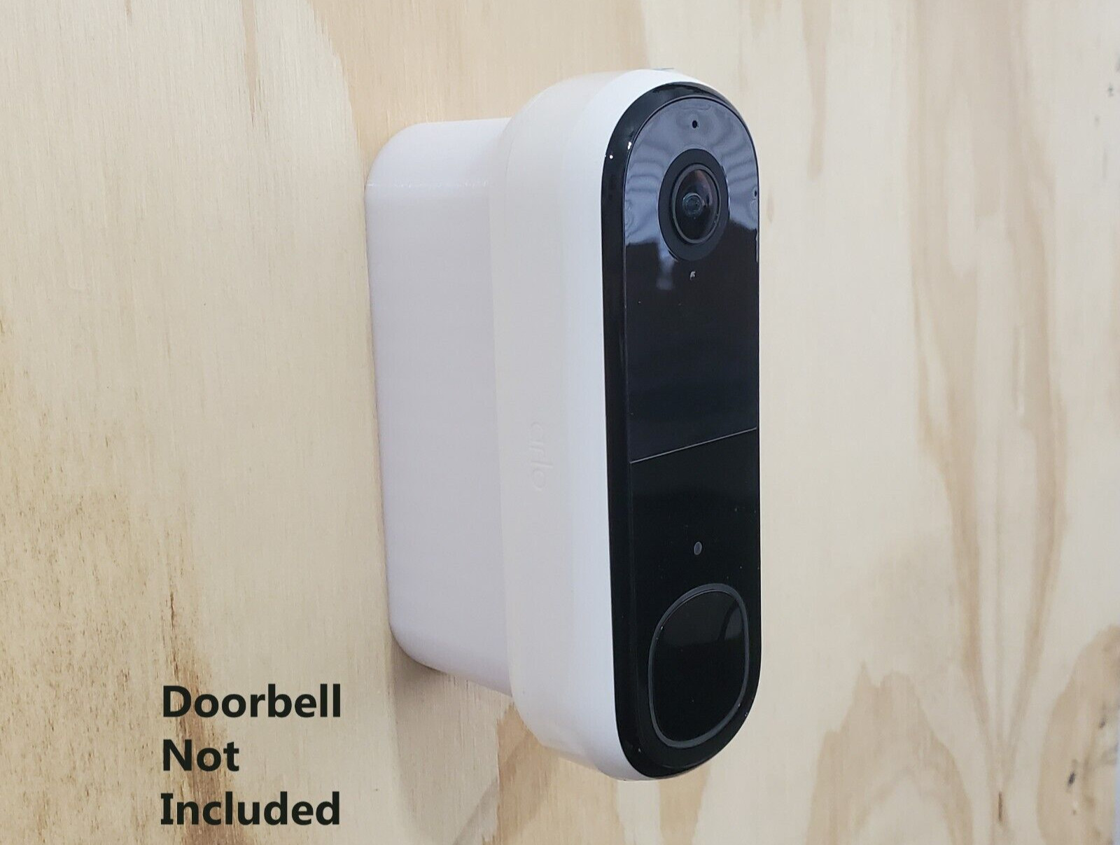 Arlo Video Doorbell 2K 2nd Gen Custom Spacer Mounting Bracket 0.5"-3.5"