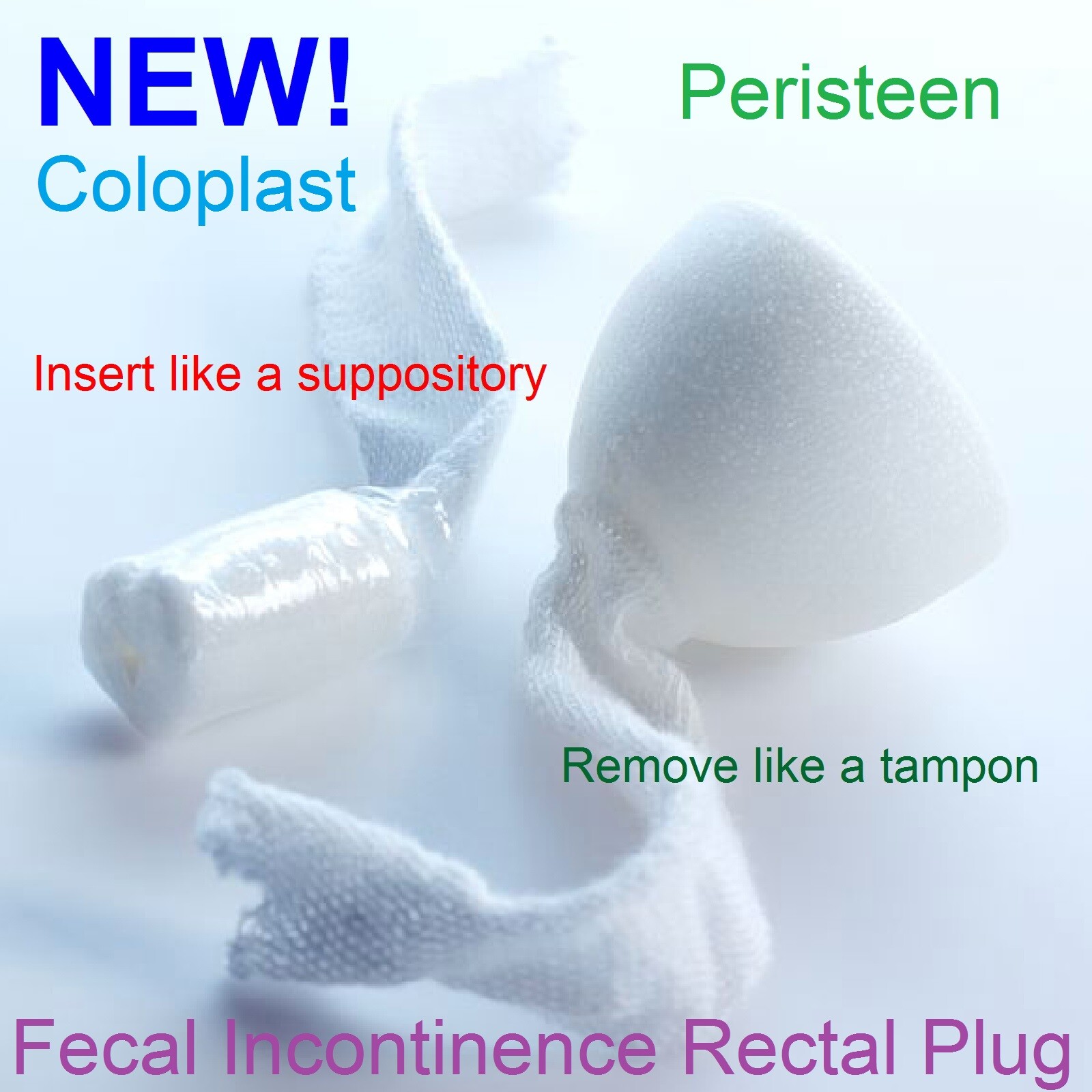 Accidental Bowel Incontinence Plug Stop Underwear Rectal Fecal Leakage Bad Odor