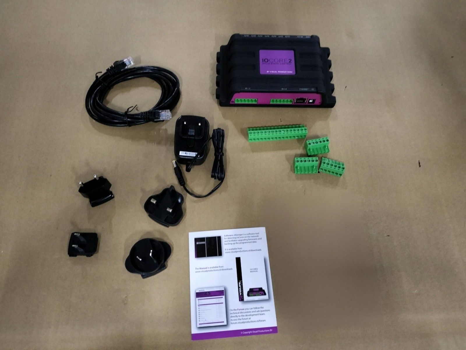 Visual Productions IOCORE2 GPIO Interface Expansion Module with RS-232 and DMX