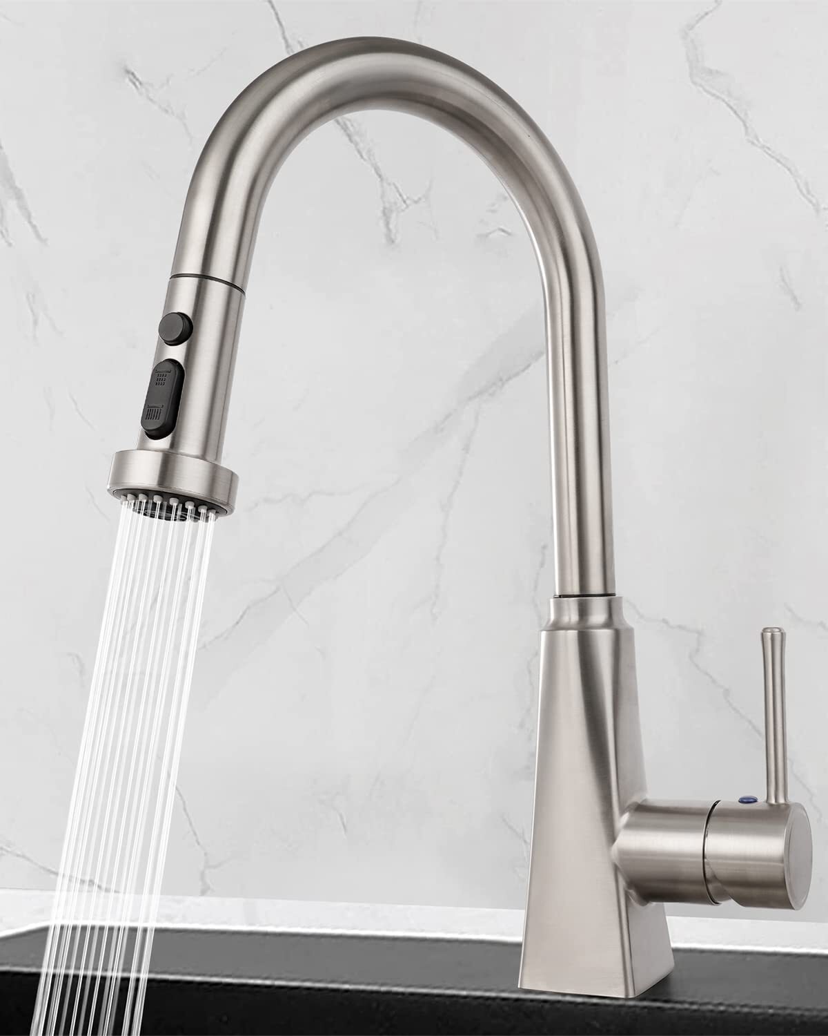 Pull Down Kitchen Faucet Head Replacement, Sink Faucet Sprayer Head Nozzle