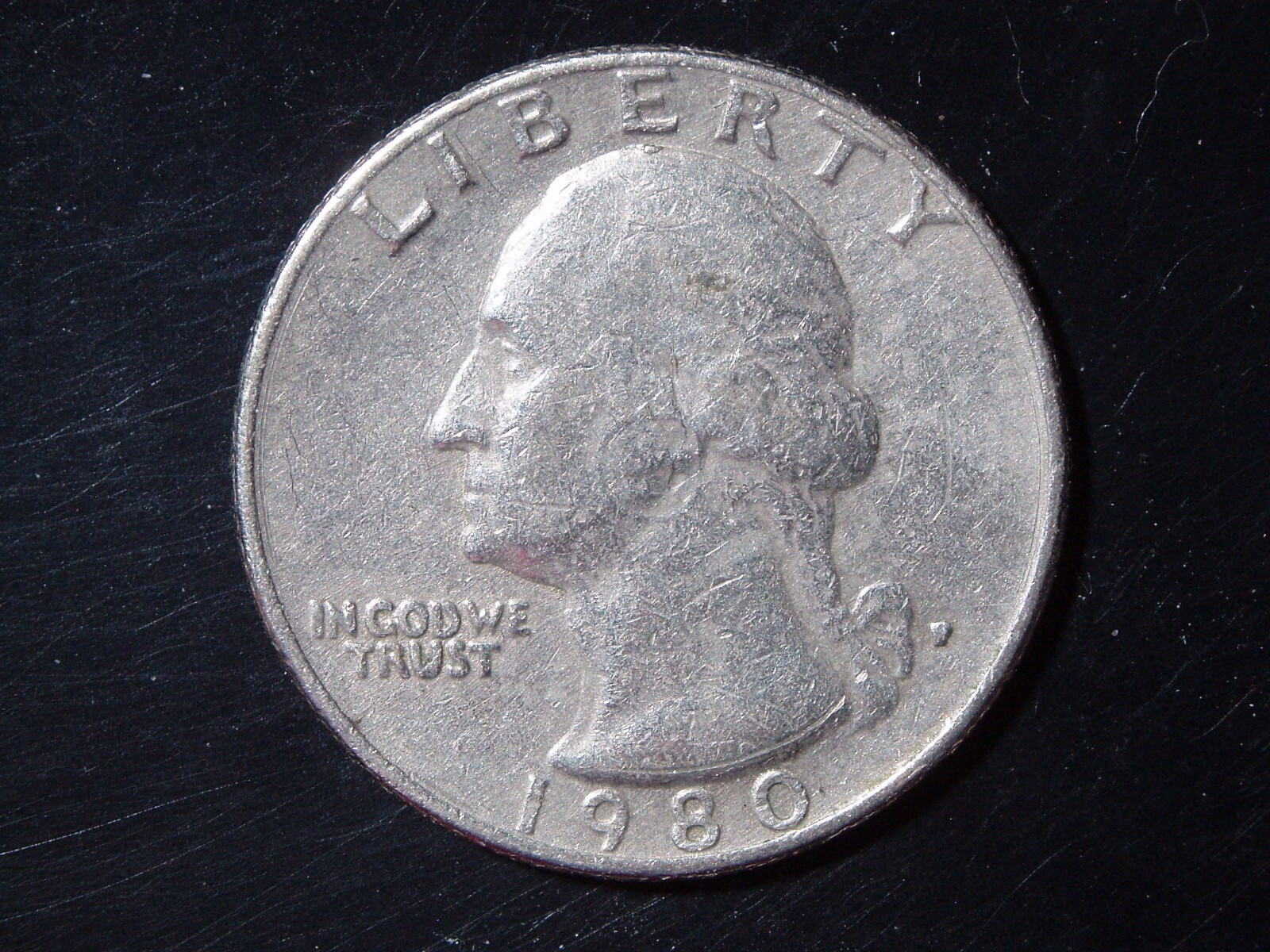 1980-P WASHINGTON QUARTER #9