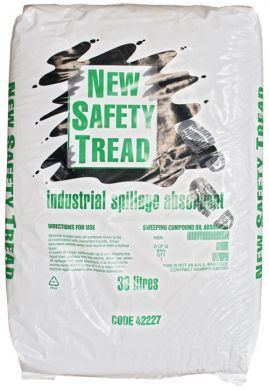 2 x SAFETY TREAD UNIVERSAL ABSORBENT DUST FREE GRANULES CHEMICAL SPILLAGE OSP2