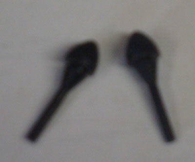 NEW 1968-1972 Chevy Nova or Chevy II Glove Box Door Rubber Bumpers