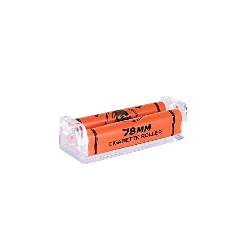Zig Zag 3 Inch Orange Cigarette Rolling Machine Premium Quality Compact Roller