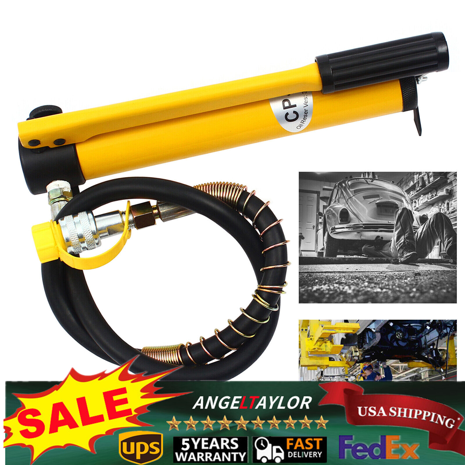 For Separate Type Hydraulic Tool 10000Psi  Manual Industrial Hydraulic Hand Pump
