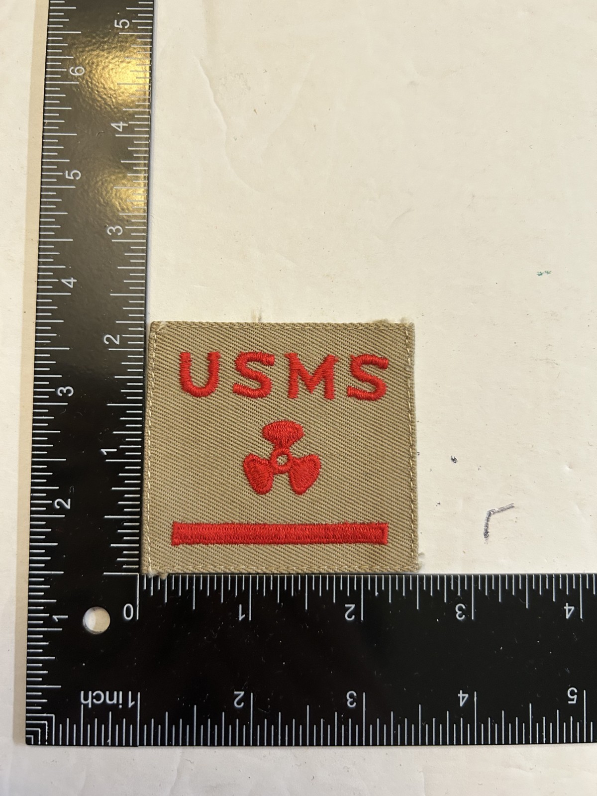 MH2292 Original WW2 USMS Sleeve Rate Seaman IR46C