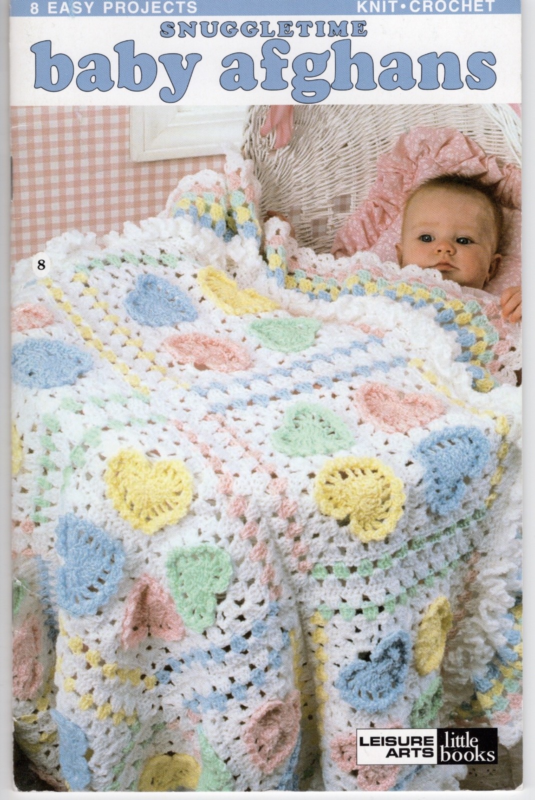 LEISURE ARTS little books Snuggletime baby afghans