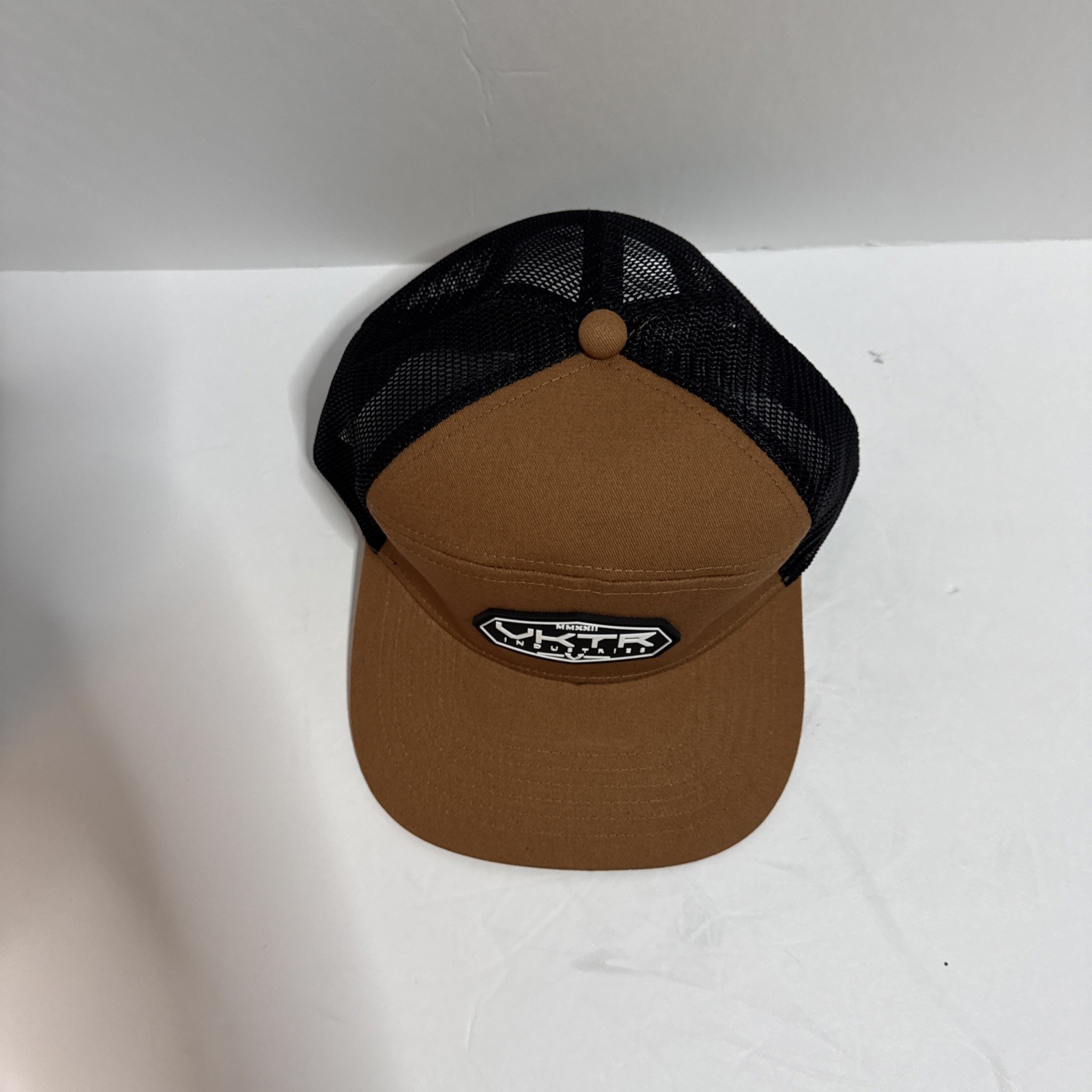 VKTR Industries Firearms Brown/Black SnapBack Hat Brand New