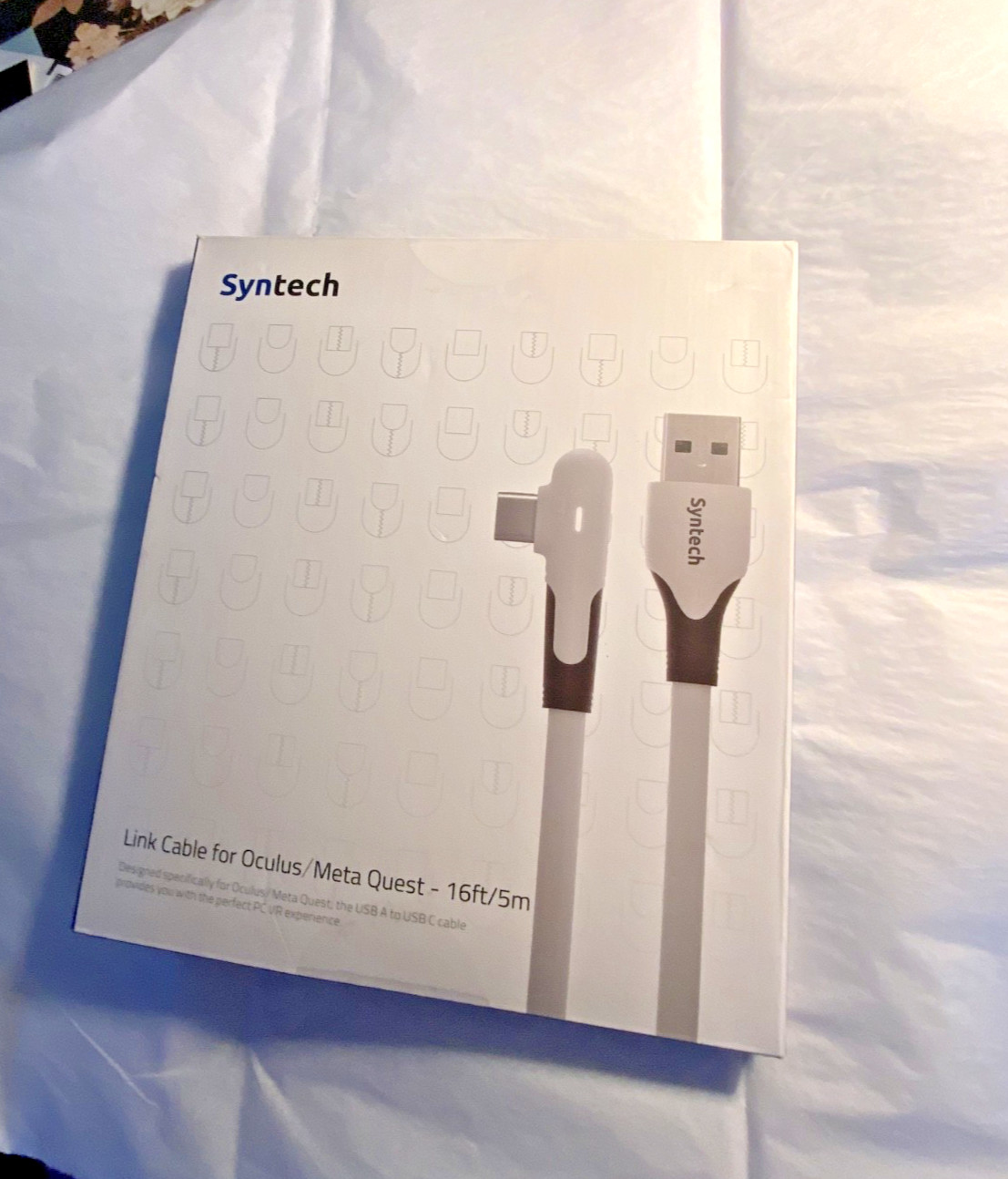 Syntech Link Cable for Oculuc/ Meta Quest - 16FT - 5M NEW sealed in Box